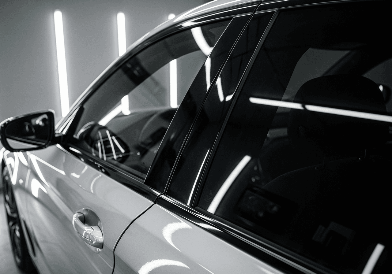Mercedes E-Class след chrome delete